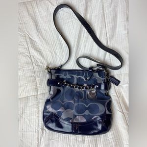 COACH Dark Blue Vintage Crossbody